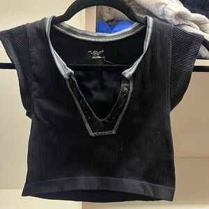 black urban outfitters out from under going for gold top. good condition